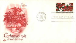 Christmas 1985 - Season's Greetings First Day Covers First Day Cover First Day Cover First Day Cover