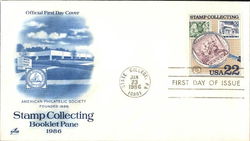 Stamp Collecting, Booklet Pane 1986 First Day Covers First Day Cover First Day Cover First Day Cover