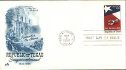 Republic of Texas Sesquicentennial First Day Covers First Day Cover First Day Cover First Day Cover