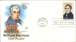 William Harrison Ninth President First Day Cover