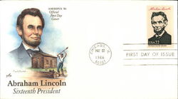 Ameripex '86 - Abraham Lincoln - Sixteenth President First Day Cover