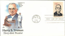 Ameripex '86 - Harry S. Truman - Thirty-third President First Day Covers First Day Cover First Day Cover First Day Cover