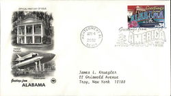 Greetings from Alabama First Day Covers First Day Cover First Day Cover First Day Cover