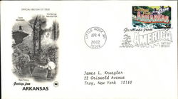 Greetings from Arkansas First Day Cover