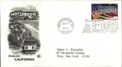 Greetings from America - California First Day Covers First Day Cover First Day Cover First Day Cover