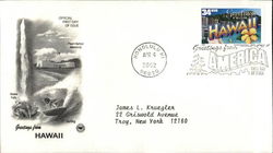 Greetings from Hawaii First Day Cover