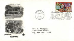 Greetings from ILLINOIS First Day Cover