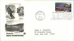 Greetings from America - New Hampshire First Day Covers First Day Cover First Day Cover First Day Cover