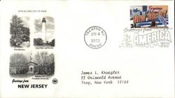 Greetings from New Jersey First Day Covers First Day Cover First Day Cover First Day Cover