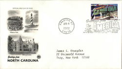 Greetings From North Carolina First Day Covers First Day Cover First Day Cover First Day Cover