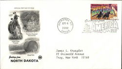 Greetings from North Dakota First Day Cover