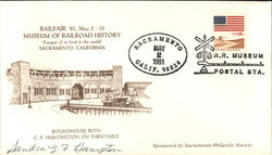 Railfair '81, May 2-10 Museum of Railroad History Sacramento, California First Day Covers First Day Cover First Day Cover First Day Cover