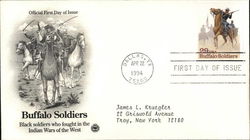 Buffalo Soldiers First Day Covers First Day Cover First Day Cover First Day Cover