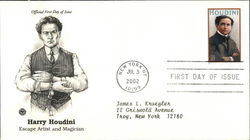 Honoring Harry Houdini First Day Cover