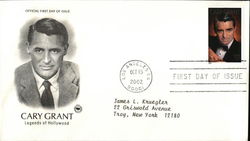 Cary Grant - Legends of Hollywood First Day Cover