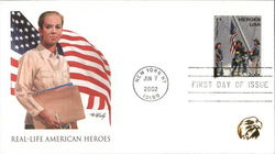 Real-Life American Heroes - 9/11 Secretary First Day Covers First Day Cover First Day Cover First Day Cover