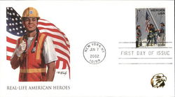 Real-Life American Heroes - 9/11 EMT (Emergency Medical Technician) First Day Cover