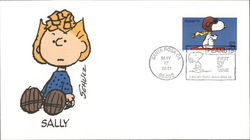 Peanuts "Sally" First Day Covers First Day Cover First Day Cover First Day Cover