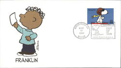 Peanuts - Franklin First Day Covers First Day Cover First Day Cover First Day Cover