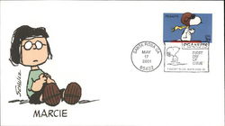 Peanuts "Marcie" First Day Covers First Day Cover First Day Cover First Day Cover