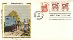 Transportation - Mail Wagon 1880's First Day Cover