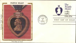 The Purple Heart 1782 - 1982 First Day Cover