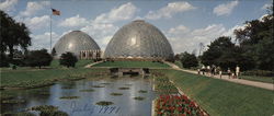 Mitchell Park - Horticultural Conservatory Milwaukee, WI Postcard Large Format Postcard Large Format Postcard