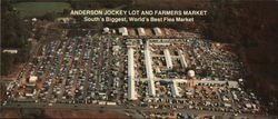 Anderson Jockey Lot and Farmers Market South Carolina Postcard Large Format Postcard Large Format Postcard