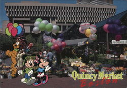 Quincy Market Large Format Postcard