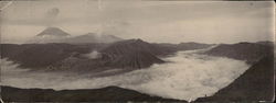 View of Mountains of Java Postcard