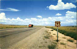 Route 66 through northern Arizona Scenic, AZ Postcard Postcard