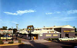 The Embers Steak House And Motel, 21 South Wahsatch Ave Postcard