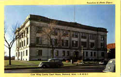 Crow Wing County Court House Postcard