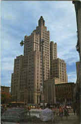 Industrial National Bank Building Postcard