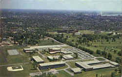 Aerial View Of Rhode Island College, Mt. Pleasant Avenue Postcard