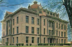 Monroe County Court House Postcard