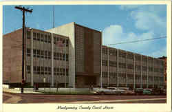 Montgomery County Court House Postcard