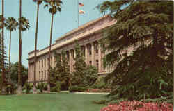 San Bernardino County Court House California Postcard Postcard