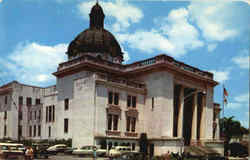 Majestic Volusia County Court House DeLand, FL Postcard Postcard