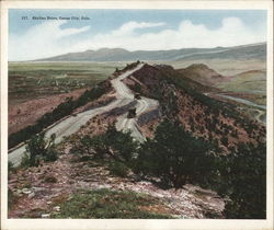 Skyline Drive Cañon City, CO Postcard Large Format Postcard Large Format Postcard