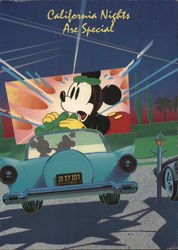 California Nights are Special Disney Postcard Large Format Postcard Large Format Postcard