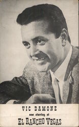 Vic Damone Large Format Postcard