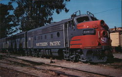 Southern Pacific Railroad Co. - EMD F-7A No.356 Locomotives Postcard Large Format Postcard Large Format Postcard