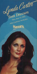 Lynda Carter at Harrah's Casino Reno, NV Celebrities Postcard Large Format Postcard Large Format Postcard