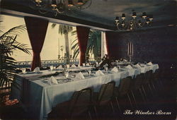 Hotel Del Coronado - Windsor Room Large Format Postcard