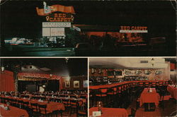 Red Carpet Steak House & Supper Club Large Format Postcard