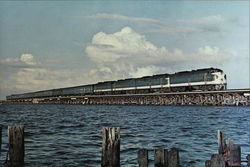 Southern Crescent Locomotives Postcard Large Format Postcard Large Format Postcard