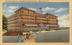 The Holmhurst, on Beautiful Pennsylvania Ave Atlantic City, NJ Postcard Postcard Postcard