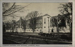 Lansing Eastern High School Michigan Postcard Postcard Postcard