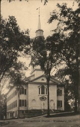 Congregational Church Middlebury, VT Postcard Postcard Postcard